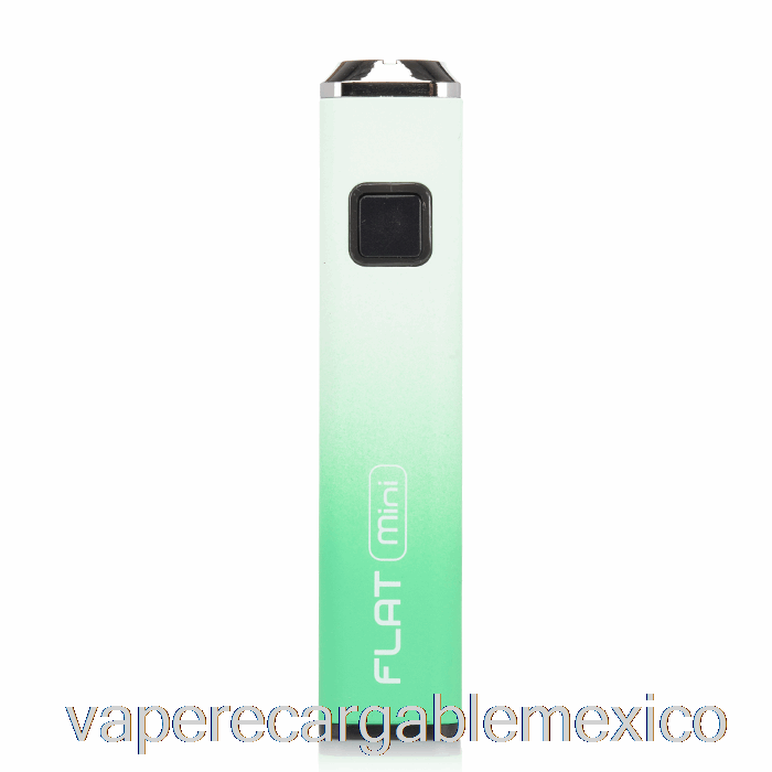 Vape Recargable Yocan Flat Mini 400mah Batería Verde Blanco